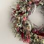 Autumnal Cottage Style Dried Flower Wreath, thumbnail 8 of 12