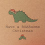 Have A Roarsome Christmas Card, thumbnail 3 of 5