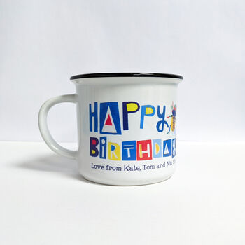 Personalised Birthday Boy's Mug With Child's Age, 9 of 12