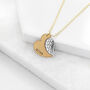 Personalised Heart And Wing Necklace, thumbnail 5 of 12