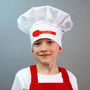 Personalised Dad And Child Chef Apron Set, thumbnail 4 of 7