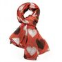 Blurred Heart Scarf, thumbnail 5 of 8