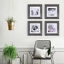 Square Grey Frame Gallery Wall Collection, thumbnail 2 of 4