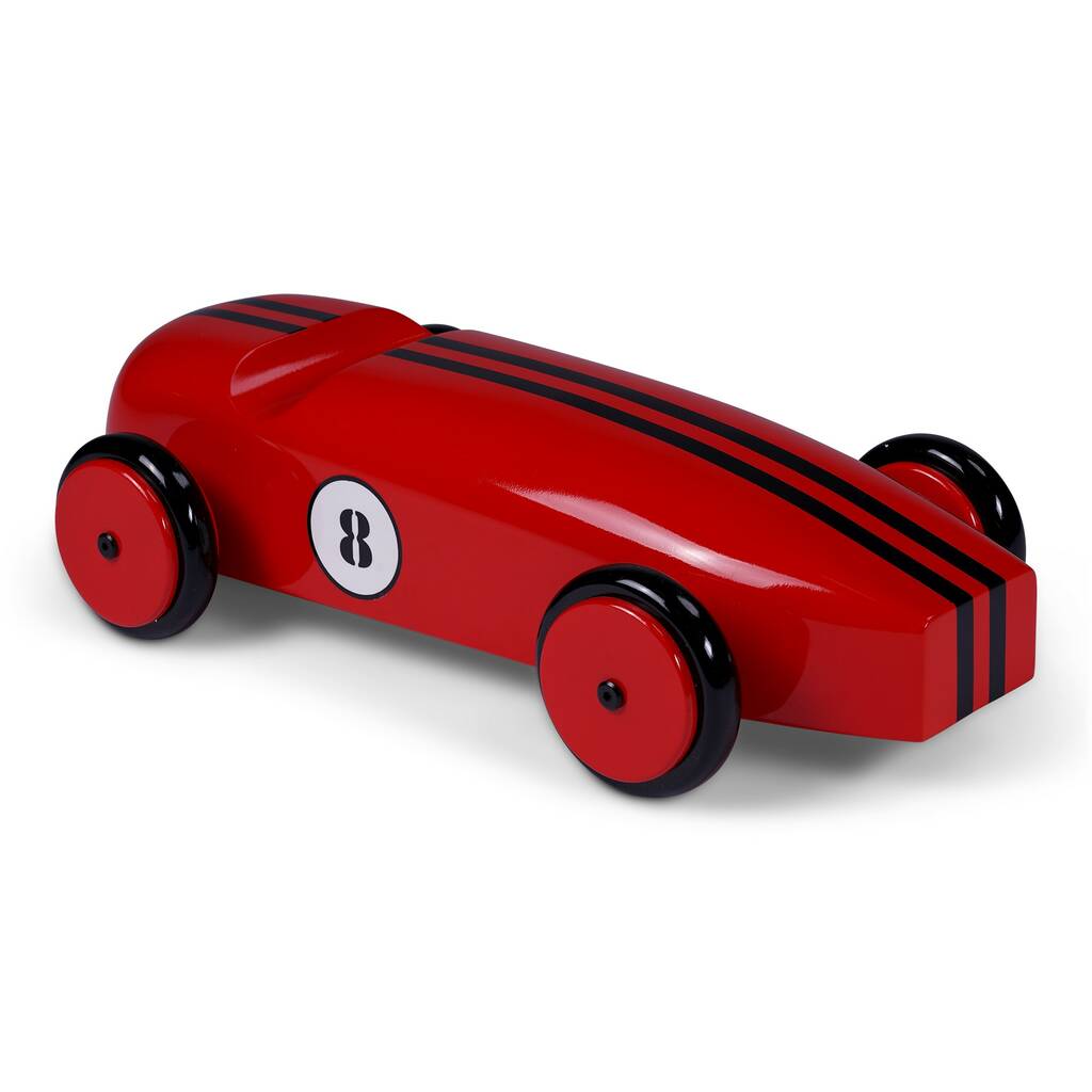 Wooden Racing Car Sculpture By Me And My Car | Notonthehighstreet.com