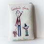 Personalised Embroidered Grandad's Glasses Case, thumbnail 4 of 12