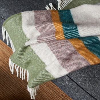 100% Pure New Wool Blanket/Throw, 6 of 10