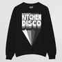 Kitchen Disco Men's Slogan Sweatshirt, thumbnail 5 of 5