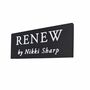 Personalised Matte Black House Sign With Raised White Lettering Lettering, thumbnail 2 of 6
