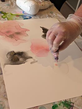Alcohol Ink Painting Experience In Manchester, 7 of 12