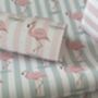 Personalised Pink Flamingo Wrapping Paper, thumbnail 2 of 6