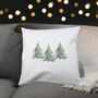 Fir Tree's Cushion Contempory Cushion, thumbnail 3 of 3