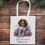 Personalised Springer Spaniel In Christmas Lights, thumbnail 9 of 10