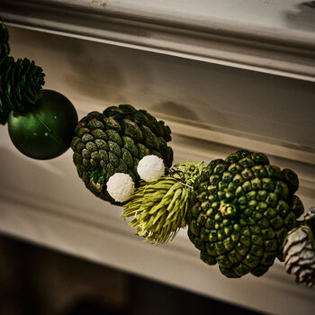 Winter Botanicals Christmas Garland, 6 of 6