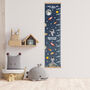 Personalised Space And Planets Height Chart, thumbnail 1 of 4