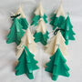 Handmade Christmas Tree Soy Wax Candle, thumbnail 4 of 4