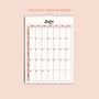 2025 Large Year Calendar A3 | Minimalist Aesthetic, thumbnail 6 of 7