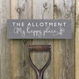 The Allotment Handcrafted Wooden Sign, thumbnail 2 of 4