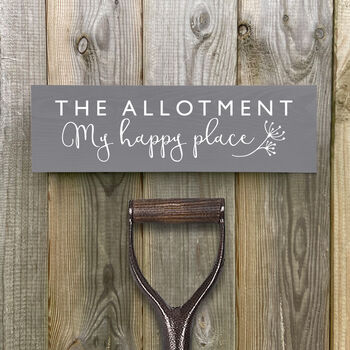 The Allotment Handcrafted Wooden Sign, 2 of 4