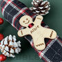 Personalised Gingerbread Man Napkin Holder, thumbnail 1 of 7