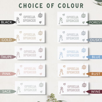 Personalised Hand Drawn Place Cards, 3 of 7