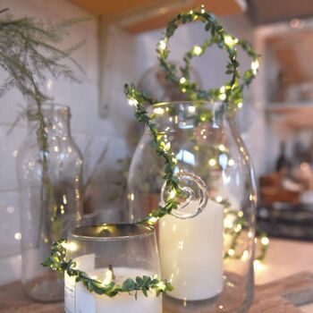 Greenery Leaf Fairy Lights, 2 of 3