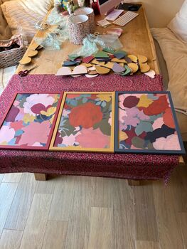 Marina's Tea Garden Triptych, 3 of 6