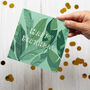 Palm Leaf Tropical Wrapping Paper, thumbnail 2 of 2
