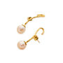 Gw Silver Plated Baroque Pearl Single Earring, thumbnail 2 of 4