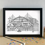 Widnes Skyline Art Print Unframed, thumbnail 3 of 6