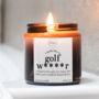 Golf Gift For Dad, Funny Candle With Matches, thumbnail 1 of 11