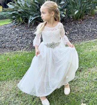 Layla Flower Girl Or Party Dress, 4 of 9