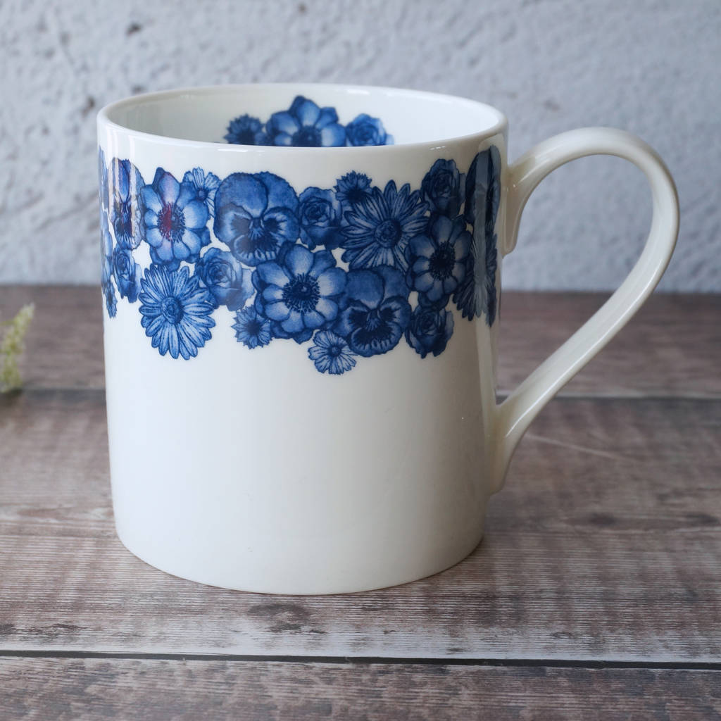 'floral' Mug By Lucy Green Designs | notonthehighstreet.com