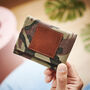 Personalised Camo Wallet With Metal Photo Card, thumbnail 6 of 6