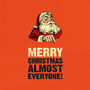 ‘Santa’s Naughty List’ Funny Christmas Card, thumbnail 2 of 3