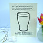 'The Magnificent Birthday Beer!' Joke Birthday Card, thumbnail 1 of 4
