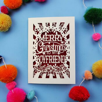 Boyfriend Christmas Card, 2 of 6