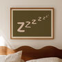 Zzz Goodnight Print, thumbnail 1 of 12