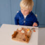 Personalised Egg Toast Chopping Board And Enamel Mug, thumbnail 9 of 11