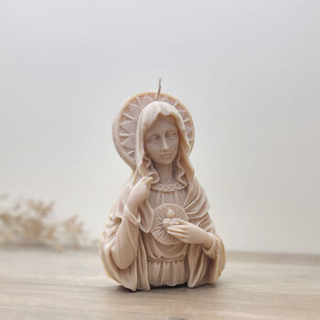 Virgin Mary Christmas Candle Christian Church Candles, 8 of 10