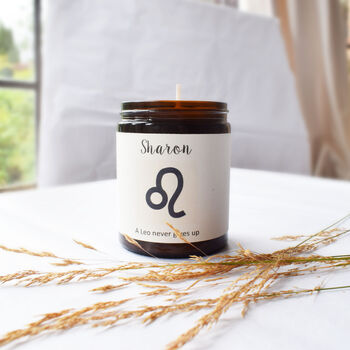 Personalised Zodiac Candle, 2 of 10