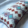 Circus Stripe Print Linen Cushion Cover, thumbnail 2 of 4