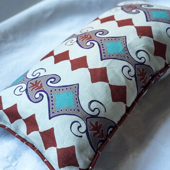 Circus Stripe Print Linen Cushion Cover, 2 of 4