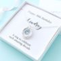 Personalised 30th Birthday Necklace With Birthstone, thumbnail 1 of 9