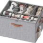 Shoe Organiser Box With Dividers And Cover, thumbnail 5 of 6