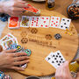 Personalised Poker Night Rotatable Serving Board, thumbnail 6 of 6