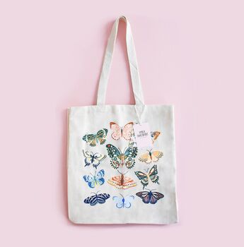 Butterflies Tote Bag, 2 of 5