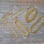 Curb Chain Belcher Chain Rope Chain In 9ct Yellow Gold, thumbnail 4 of 6