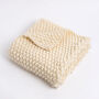 Louis Baby Blanket Beginner Knitting Kit, thumbnail 4 of 9