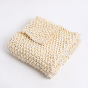 Louis Baby Blanket Beginner Knitting Kit, 4 of 9