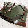 Premium Canvas Holdall With Shoulder Strap, thumbnail 5 of 7